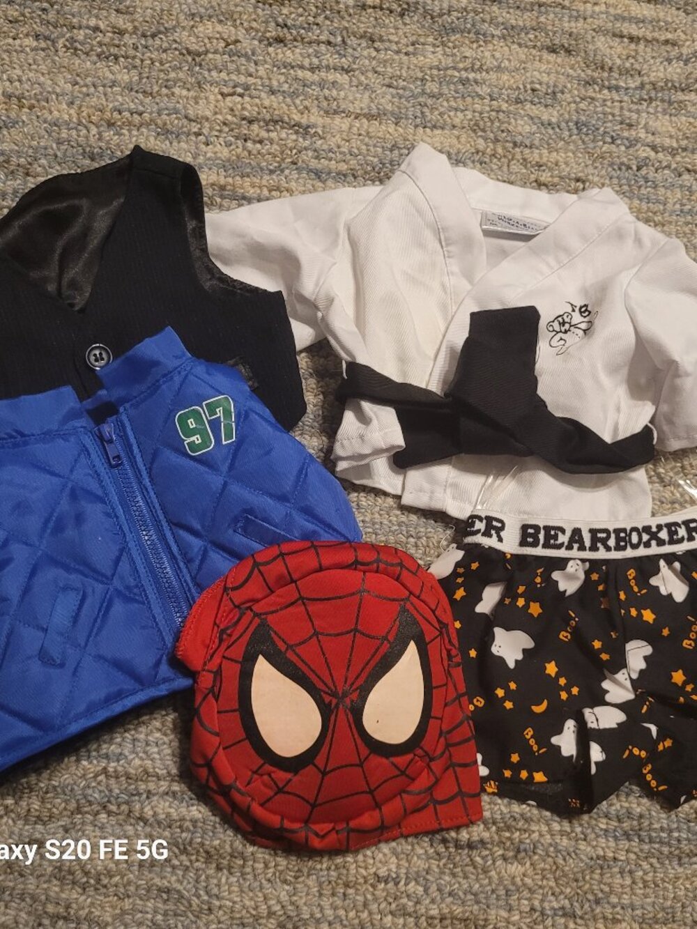 Build-A-Bear 5 Piece Clothing